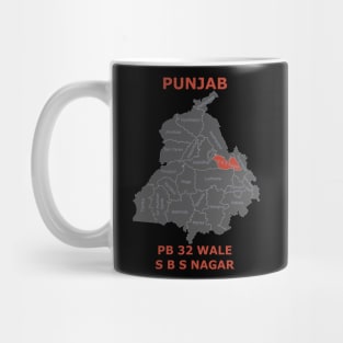 PB 32 Wale S B S Nagar Mug